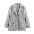 Casual Office Pant Suit Set