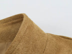 Women's Suede Strap-Detail Jacket