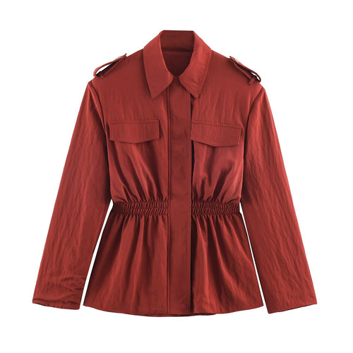 Women's Safari Jacket & Trousers Two-Piece Set
