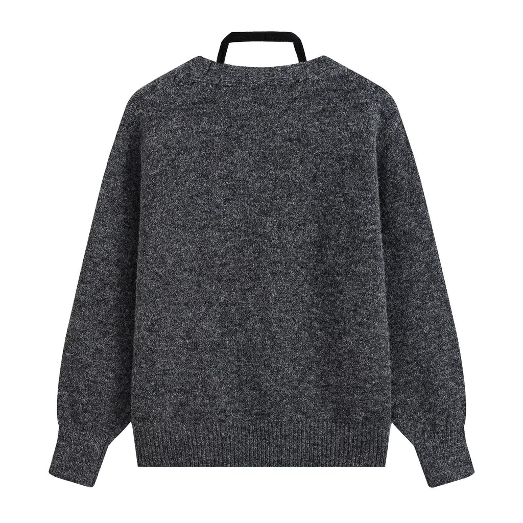 Women's Double-Layer Knit Coat