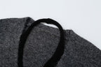Women's Double-Layer Knit Coat