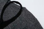 Women's Double-Layer Knit Coat