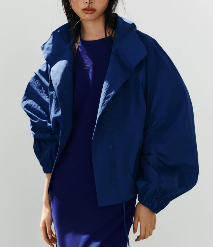 Women's Long Lace-Up Jacket