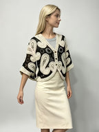 Women's Five-Button Knit Cardigan