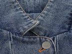 Women's Stand Collar Short Denim Jacket