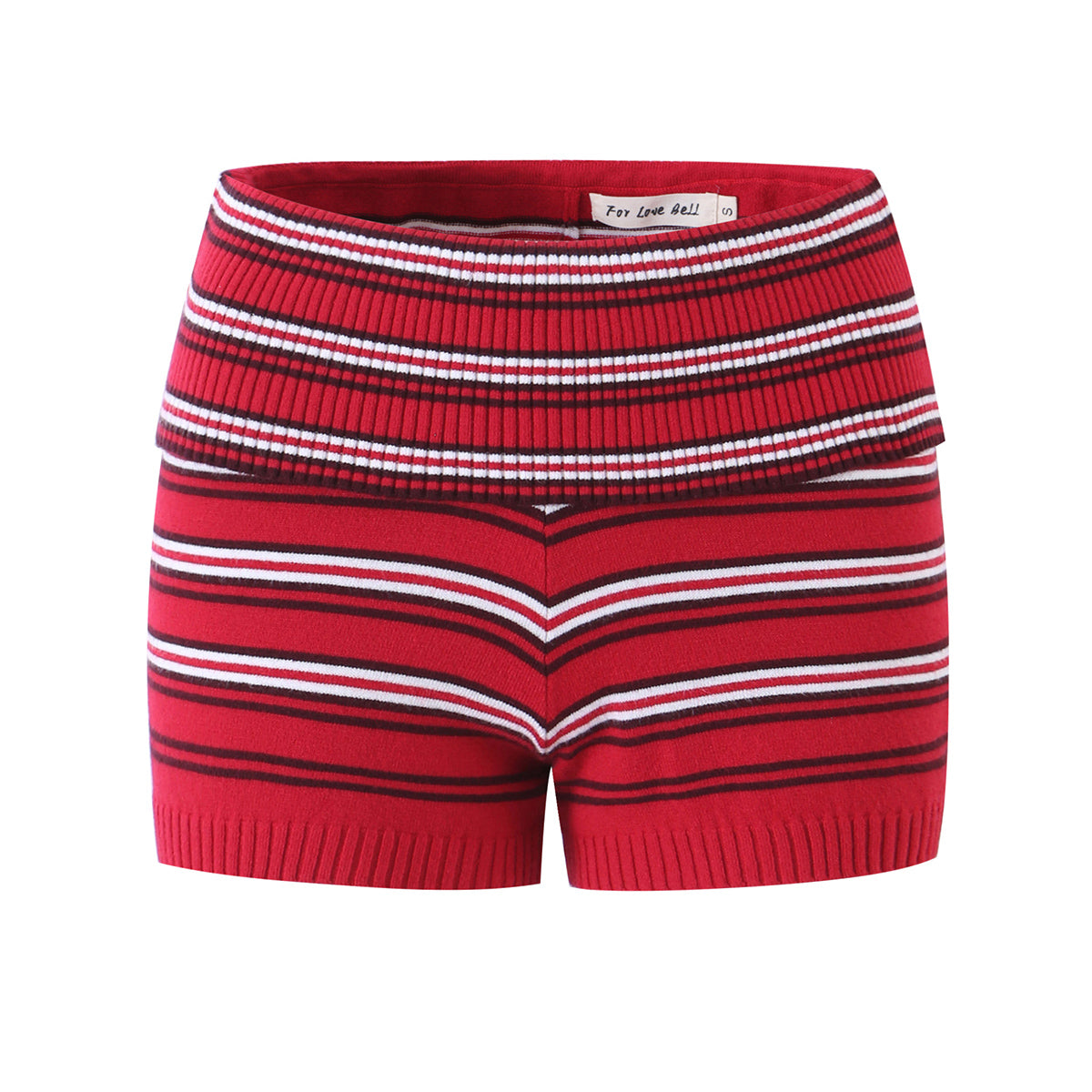 Red Striped Shorts
