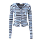 Blue Striped Coat
