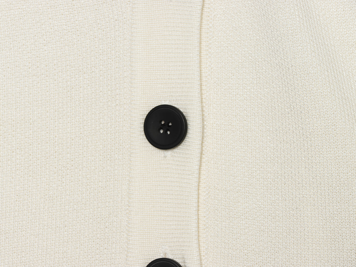 Women's Loose Button-Front Knit Coat