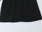 Women's Lace-Up Bow Detail Long-Sleeve Dress