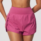 Women's Quick-Dry Running Shorts with Pockets