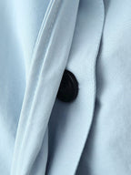 French Collared Breasted Waistband Trench