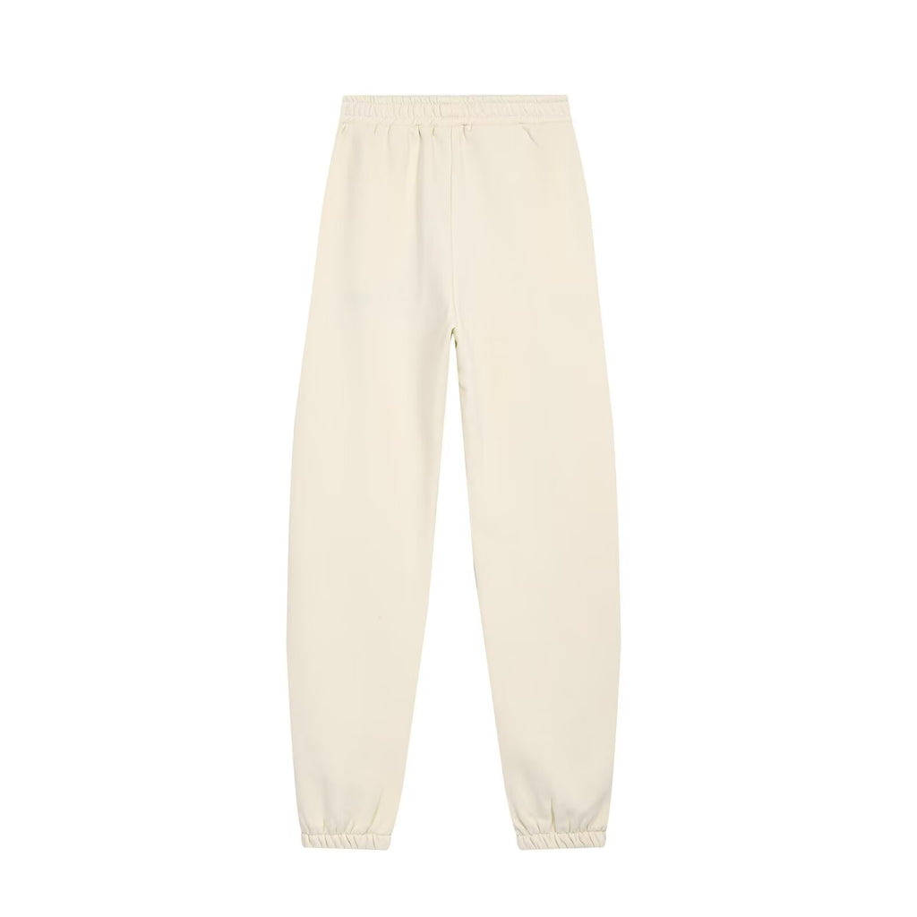 Women's Letter Graphic Embroidered Sweater Trousers Set
