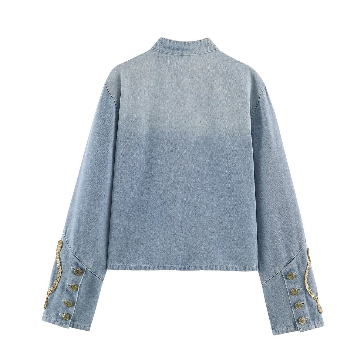 Women's Fall Long Sleeved Denim Jacket