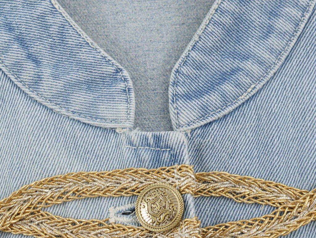 Women's Fall Long Sleeved Denim Jacket