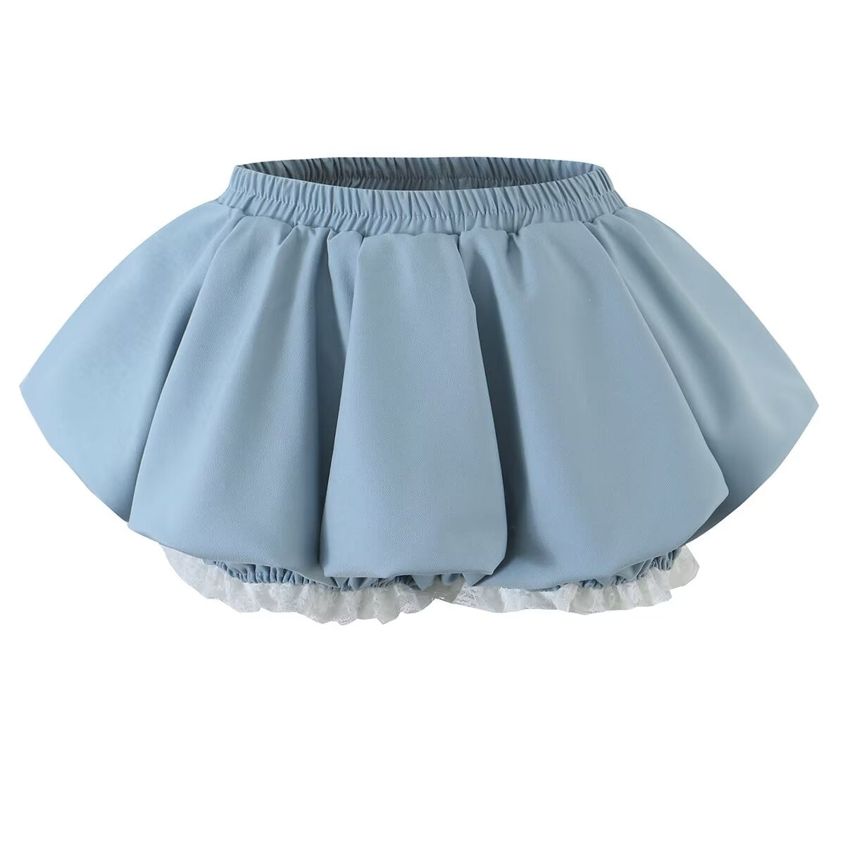 's Bud Skirt Low Waist Skirt Anti Exposure Girl With Underpants Pleated