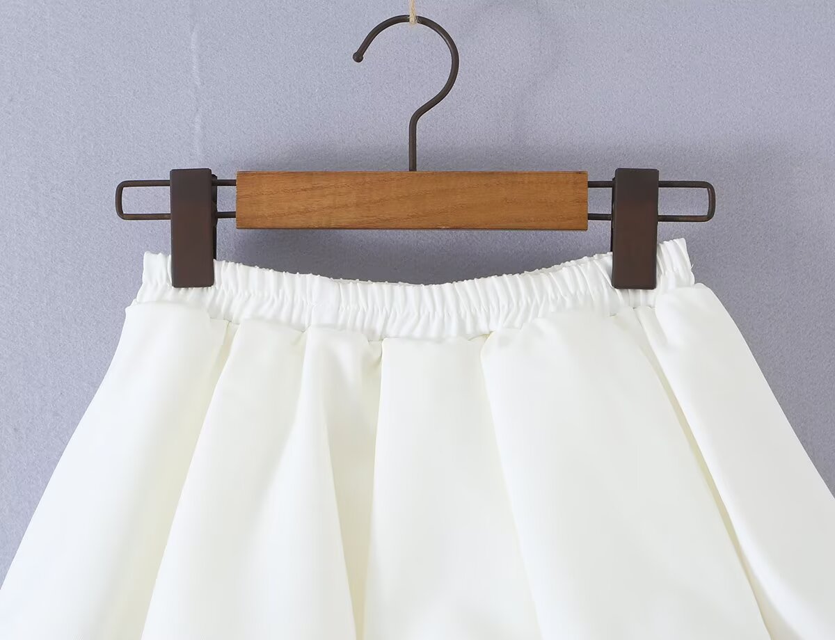 's Bud Skirt Low Waist Skirt Anti Exposure Girl With Underpants Pleated