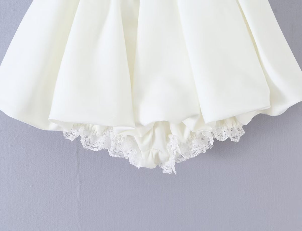 's Bud Skirt Low Waist Skirt Anti Exposure Girl With Underpants Pleated