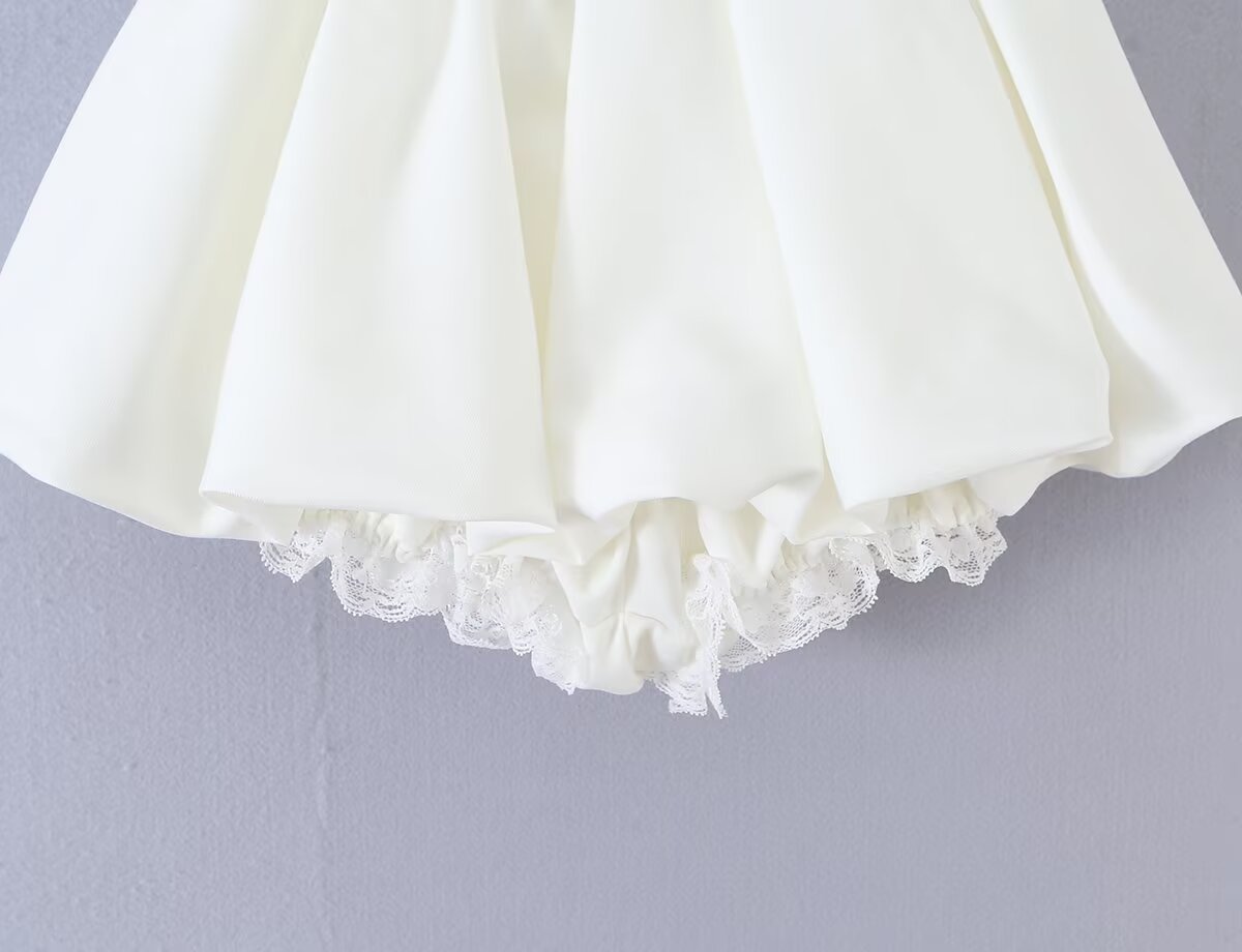 's Bud Skirt Low Waist Skirt Anti Exposure Girl With Underpants Pleated