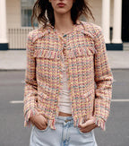 Women's Tassel Structured Jacket