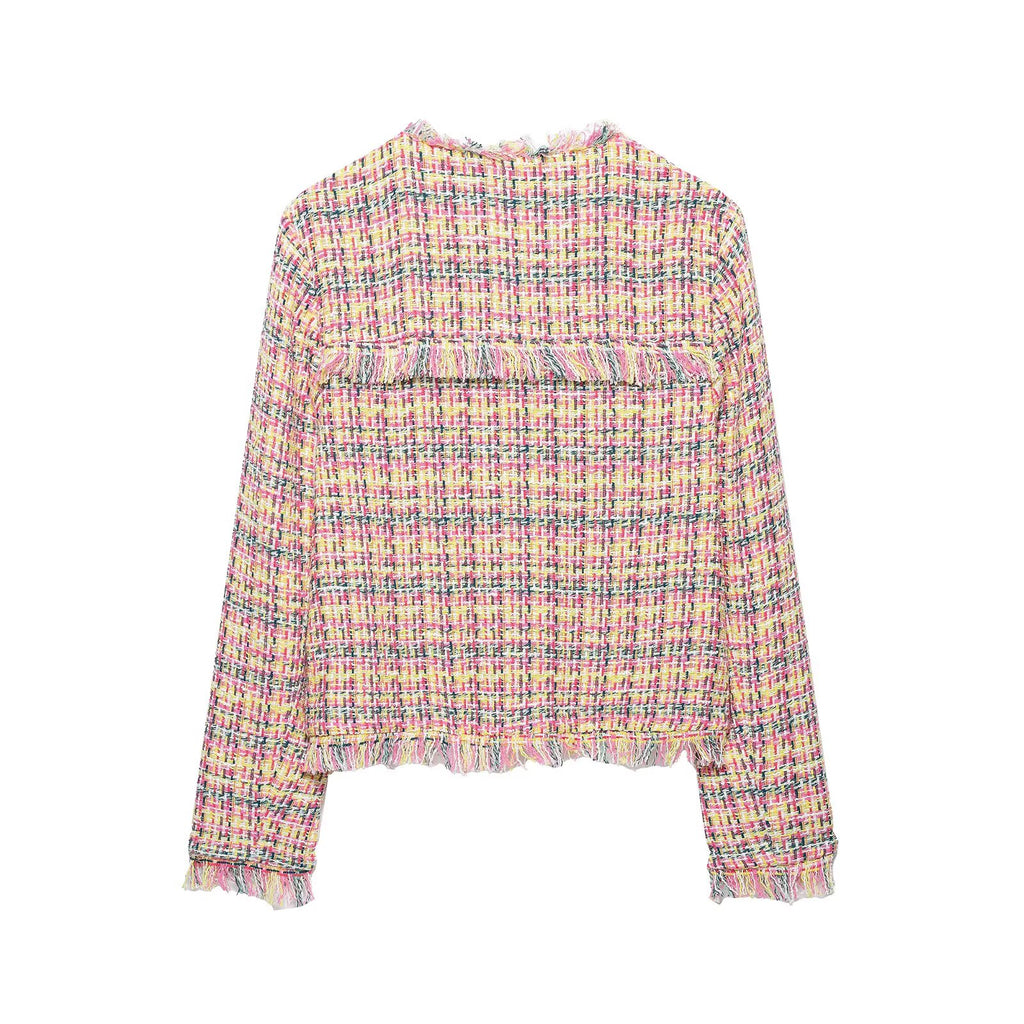 Women's Tassel Structured Jacket