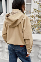 Women's Detachable-Hood Casual Jacket