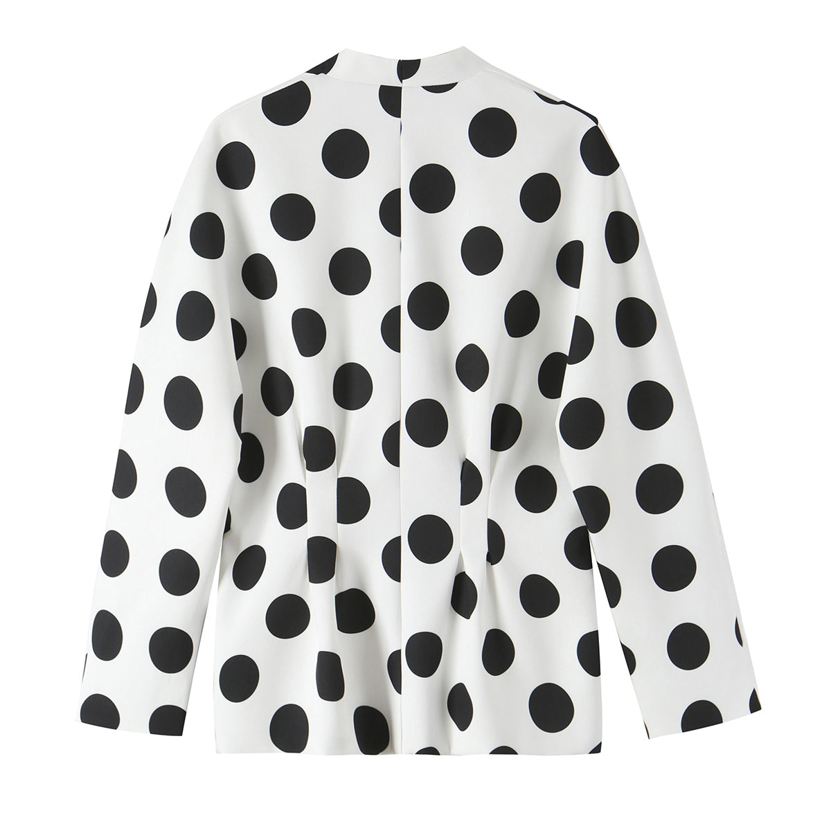 Women's Backless Polka-Dot Blazer