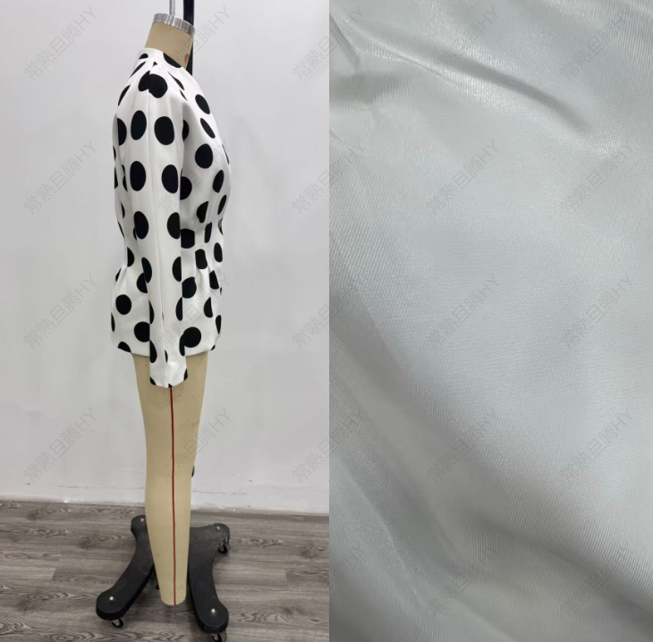 Women's Backless Polka-Dot Blazer