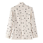 Women's Gradient Polka-Dot Blazer