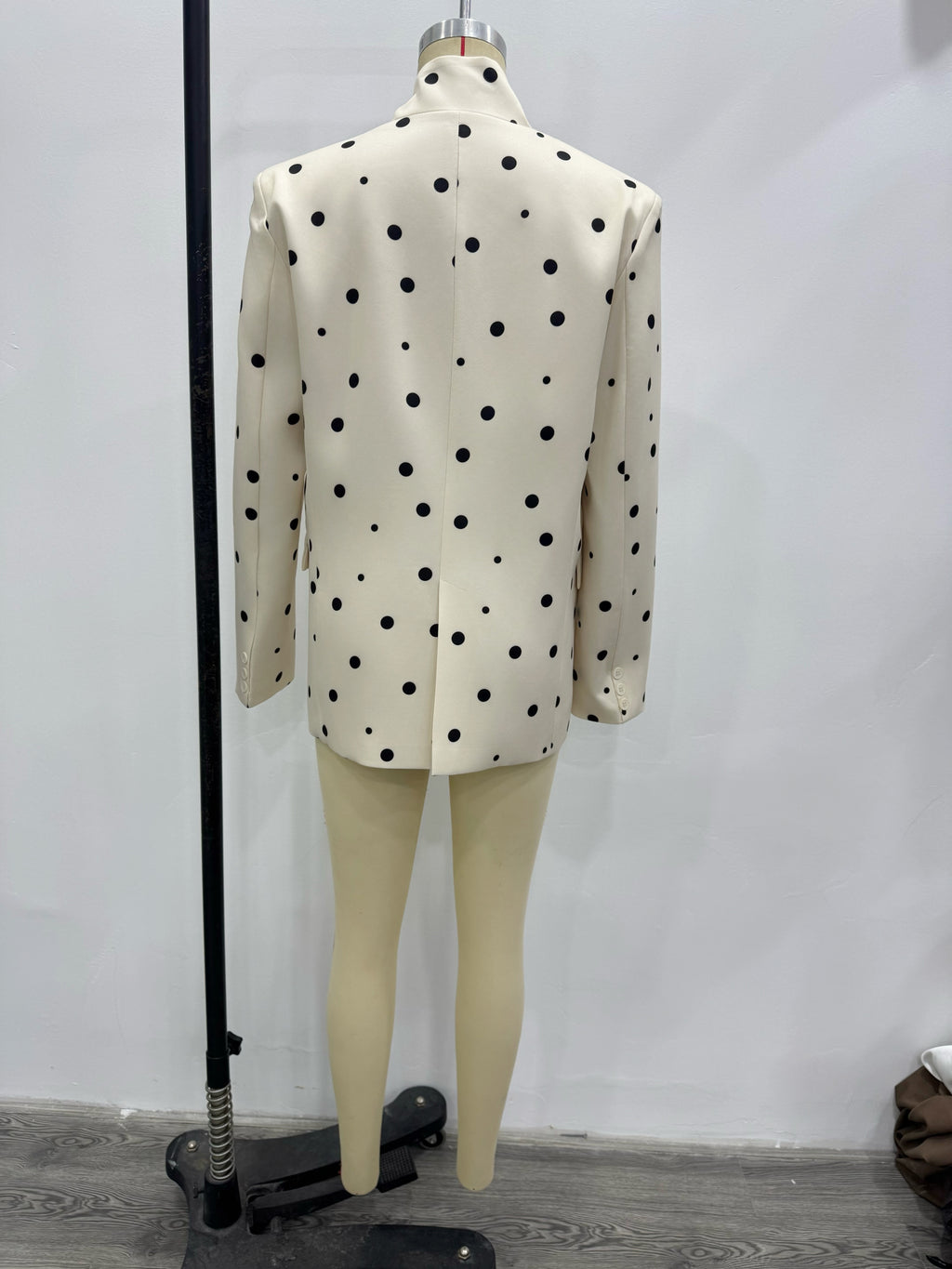 Women's Gradient Polka-Dot Blazer