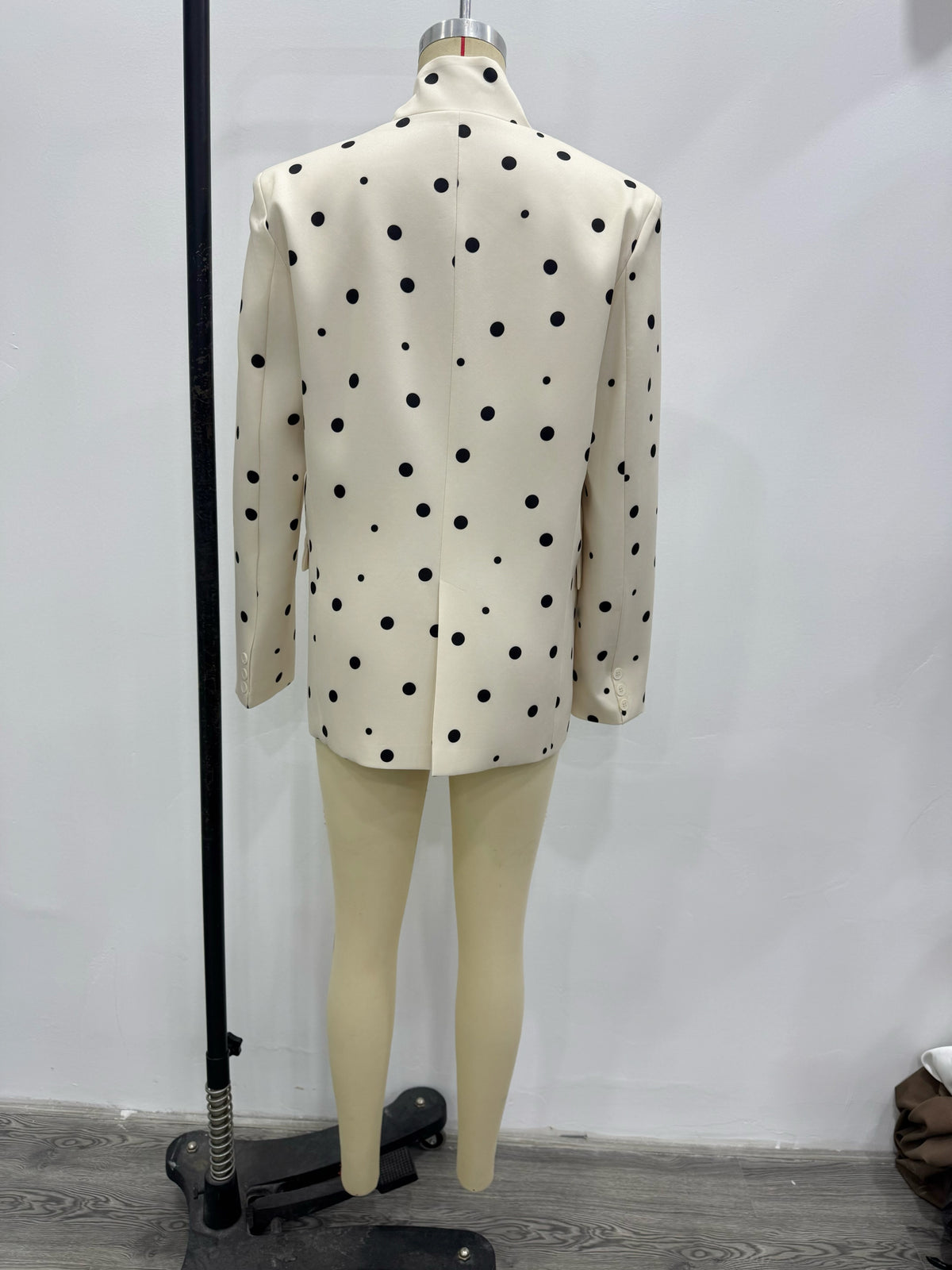 Women's Gradient Polka-Dot Blazer