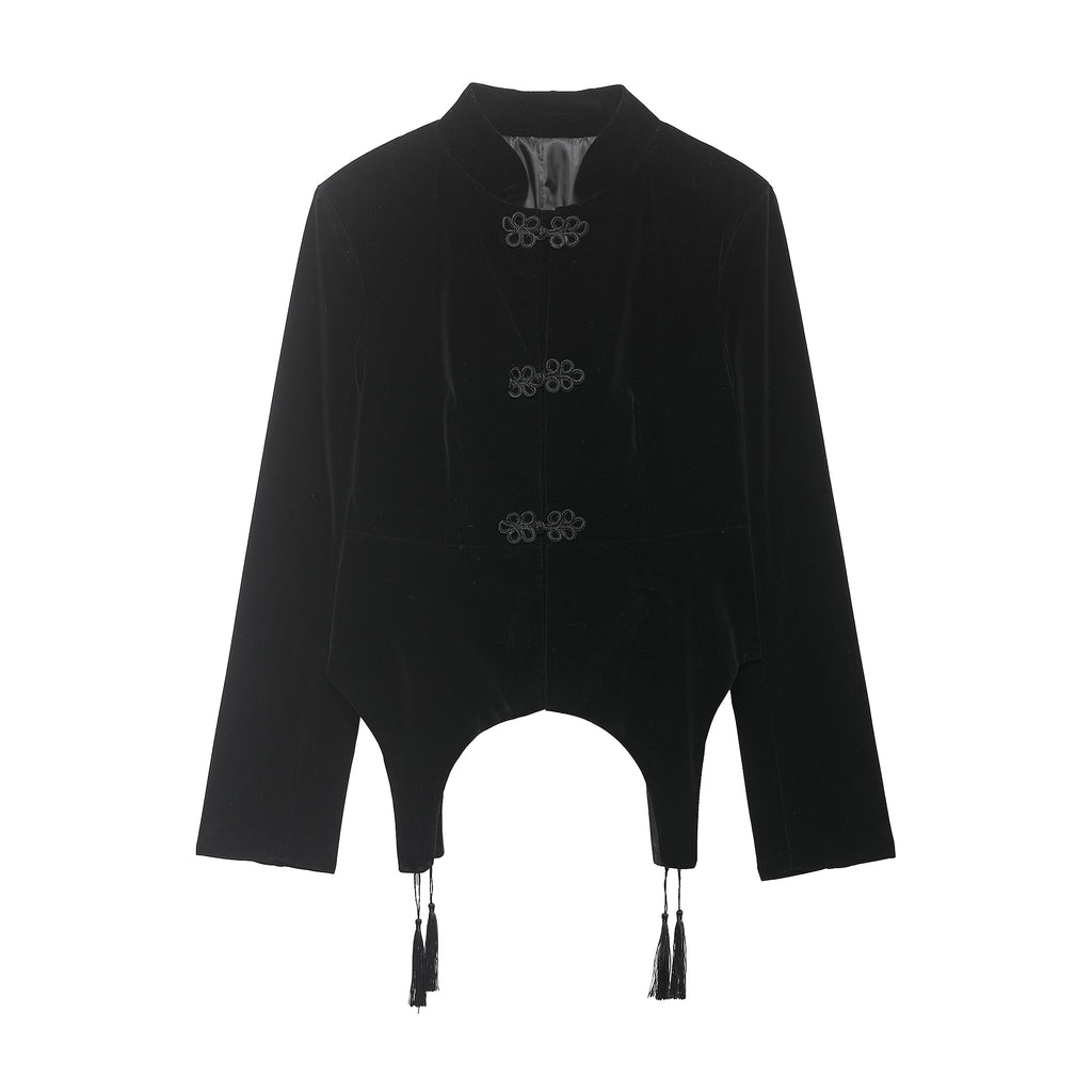 Women's Velvet Short Coat