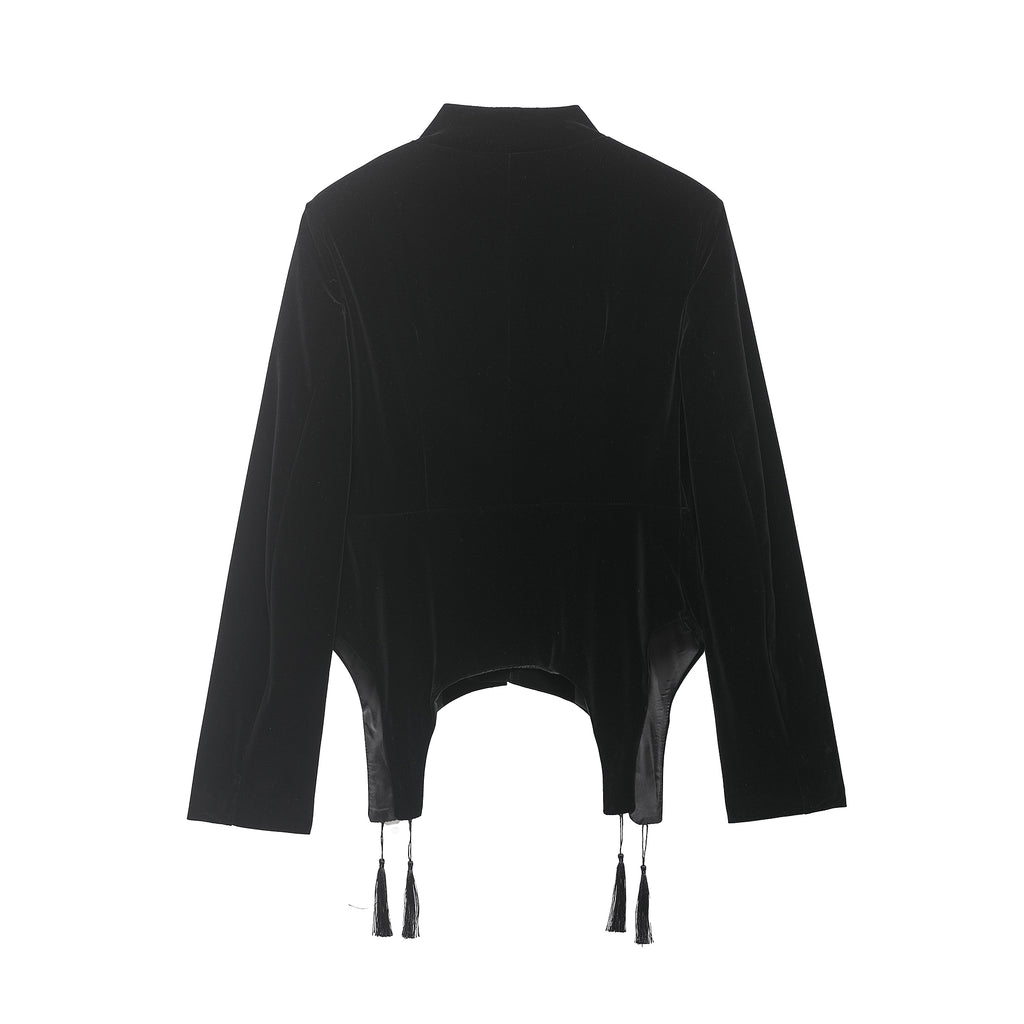 Women's Velvet Short Coat