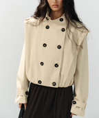 Women's Double-Breasted Trench Coat