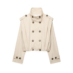 Women's Double-Breasted Trench Coat