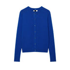 Women's Long-Sleeve Crew-Neck Knit Coat
