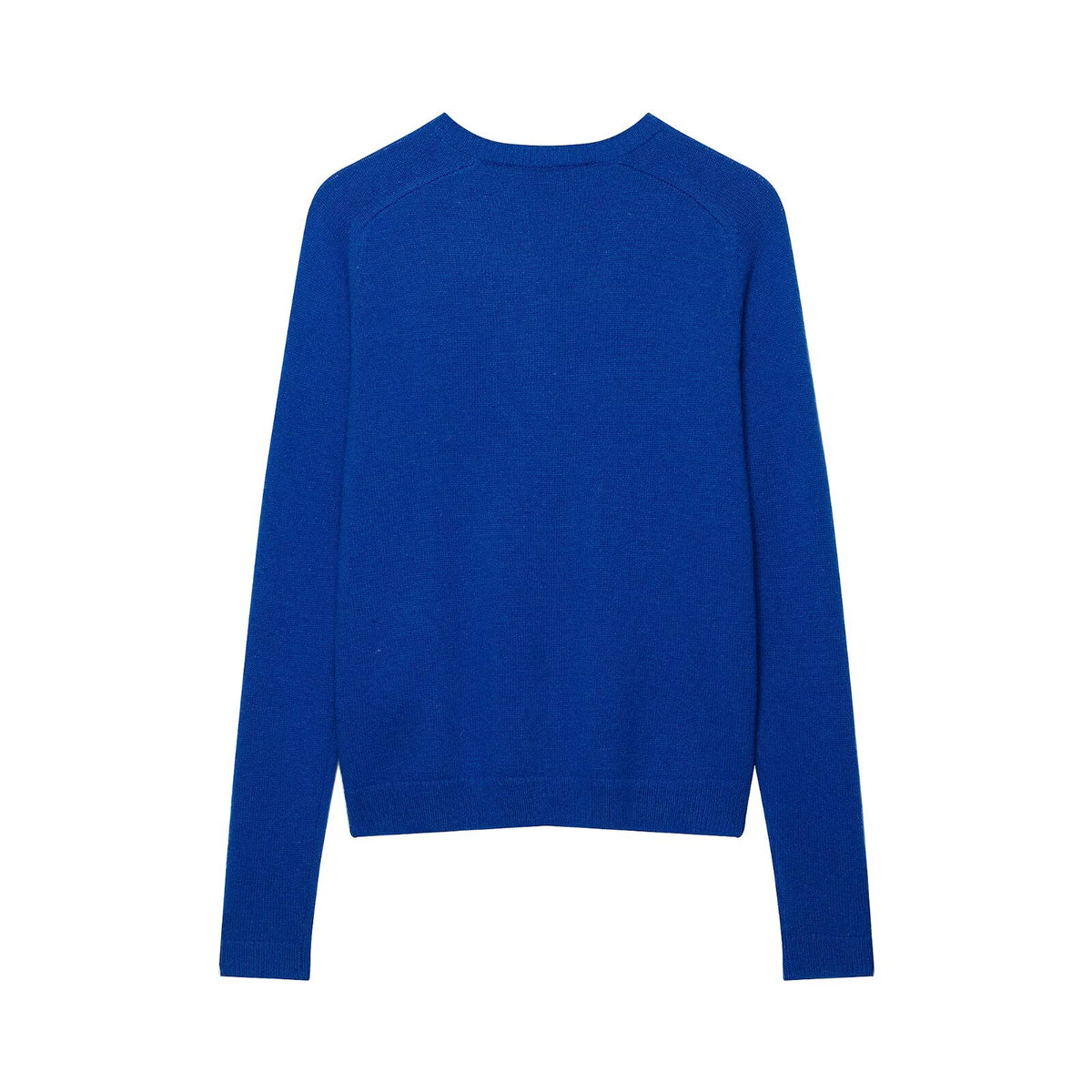 Women's Long-Sleeve Crew-Neck Knit Coat