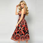Women's Sleeveless Printed Summer Dress