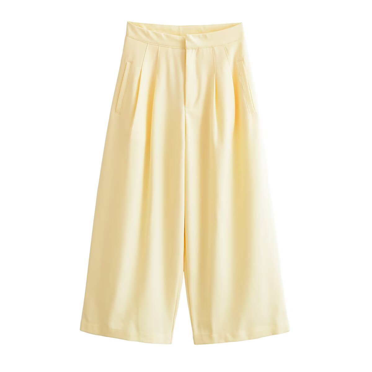 Women's High-Rise Wide-Leg Pants