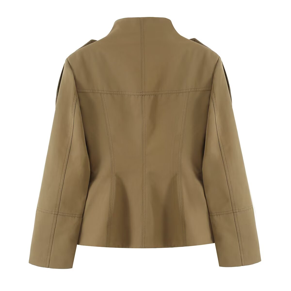 Women's Button-Detail Blazer and Shorts Set
