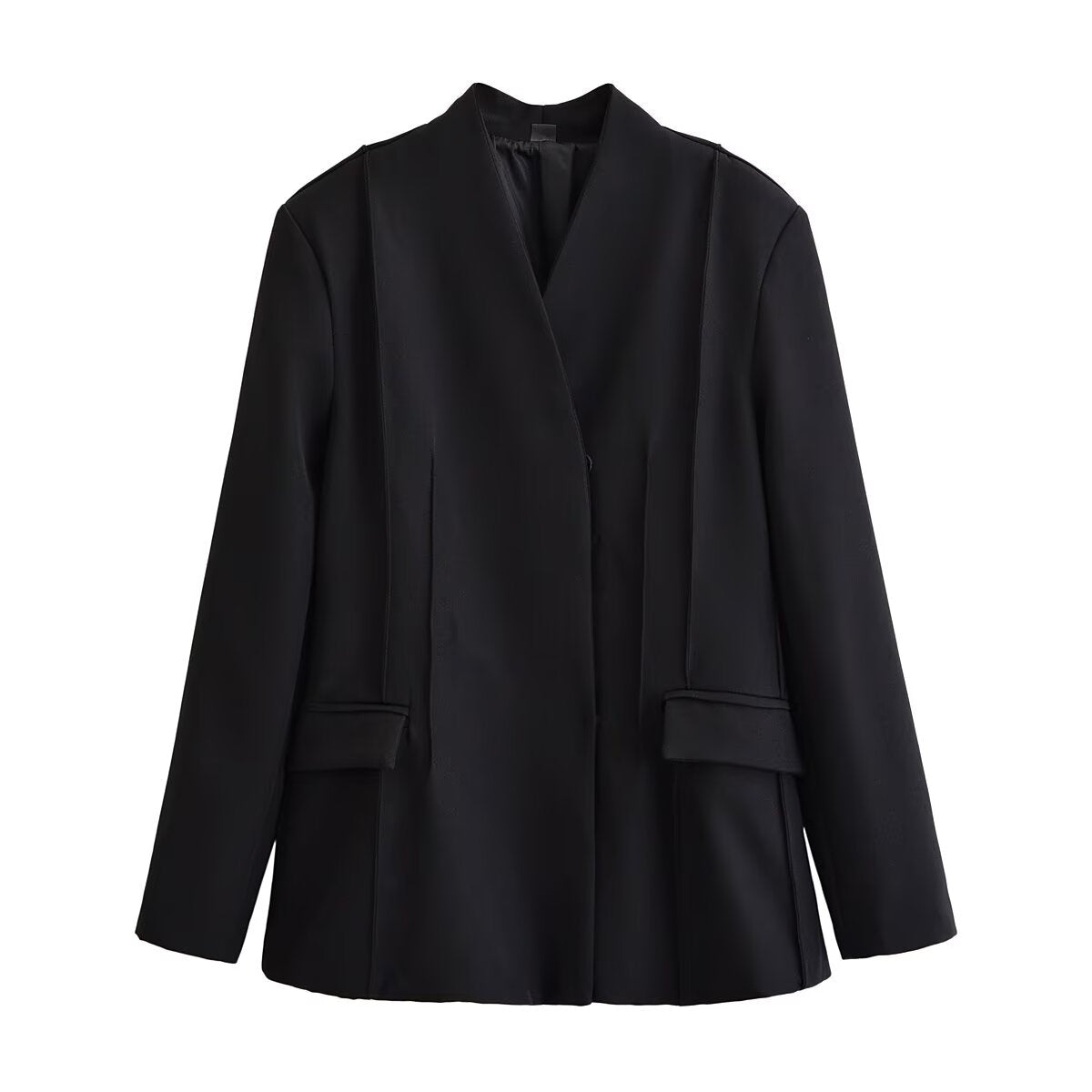 Women's Tailored Black Office Suit