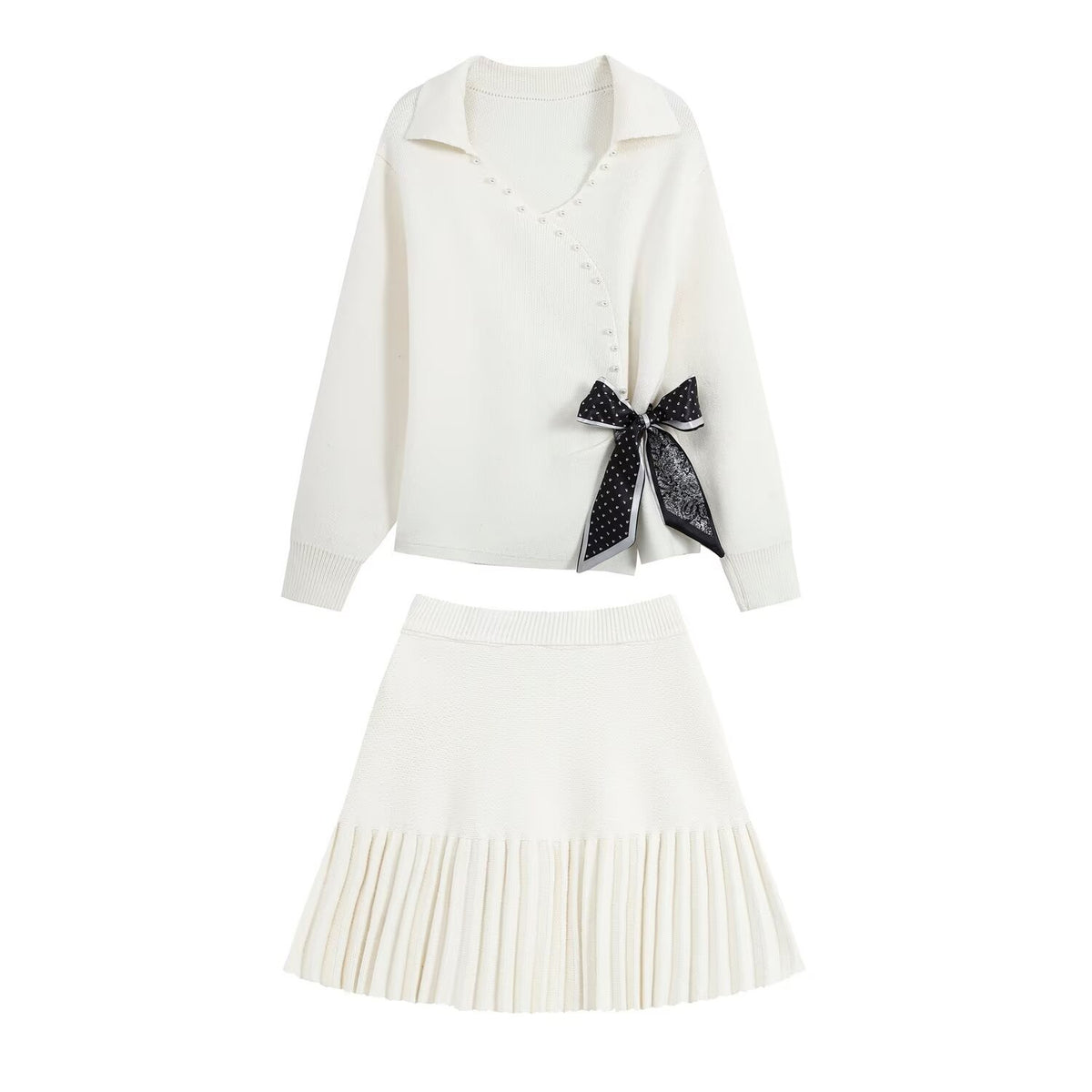 Beige Two-Piece Set