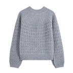 Women's Long-Sleeve Office Knit Cardigan