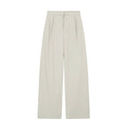 Women's Stand-Collar Zip Jacket & Straight-Leg Pants Set