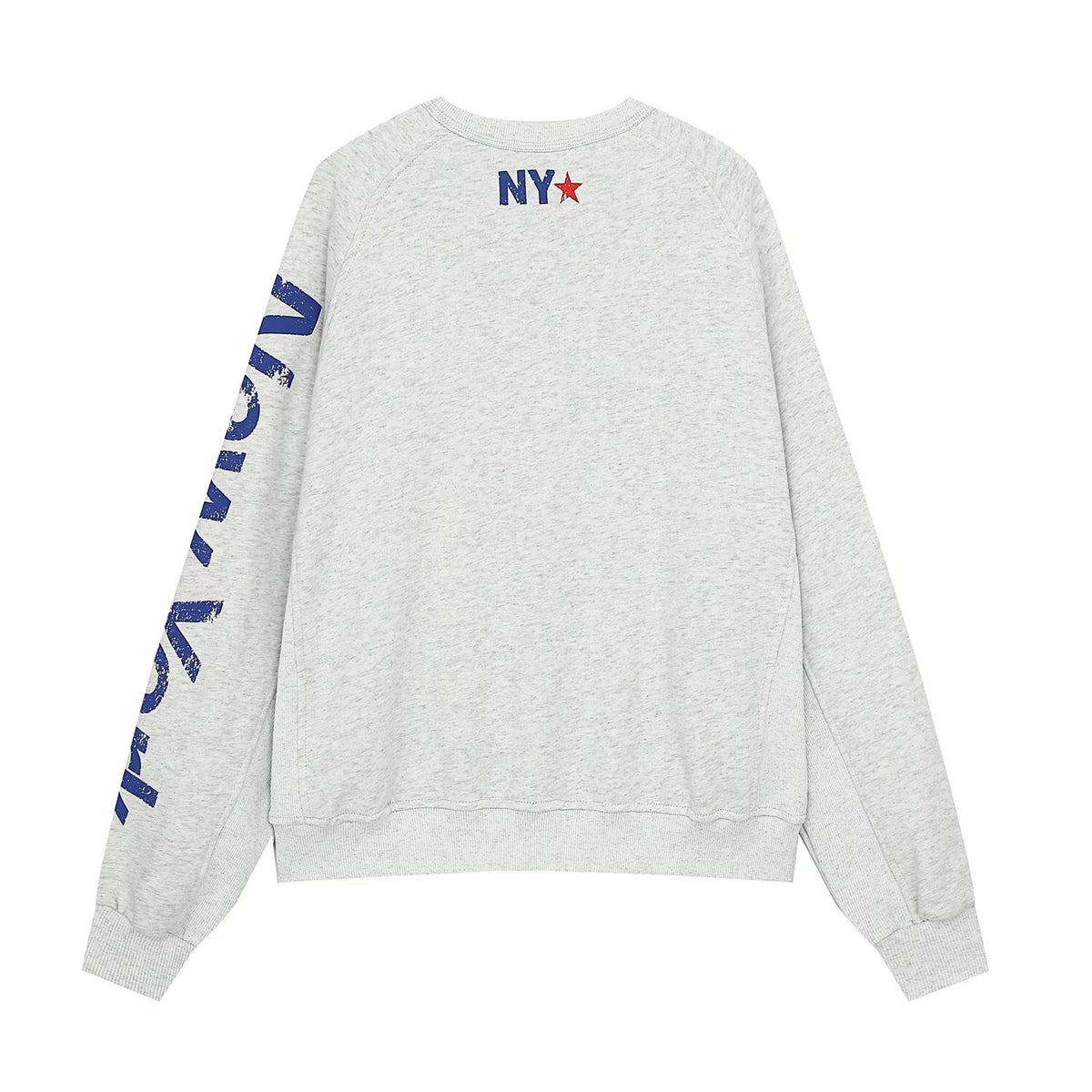 Women's Floral Print Long-Sleeve Sweatshirt