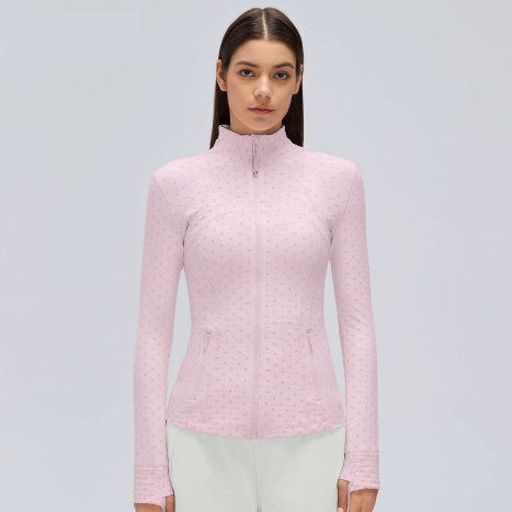Flocking Polka Dot Pink