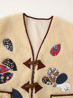 Women's Embroidered Lambswool Vest