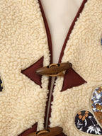 Women's Embroidered Lambswool Vest