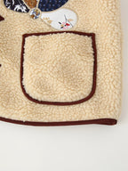 Women's Embroidered Lambswool Vest