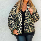 Women's Leopard Print Coat