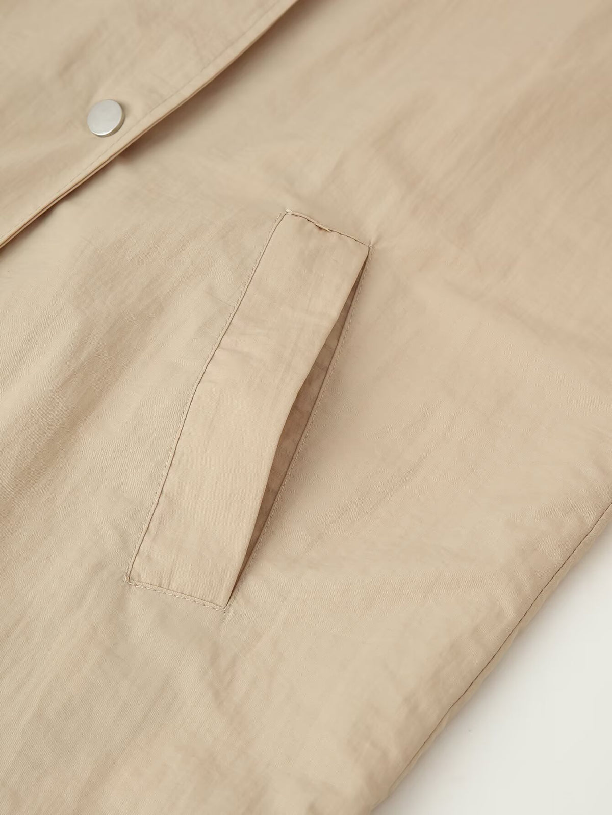 Women's Stand-Collar Trench Coat